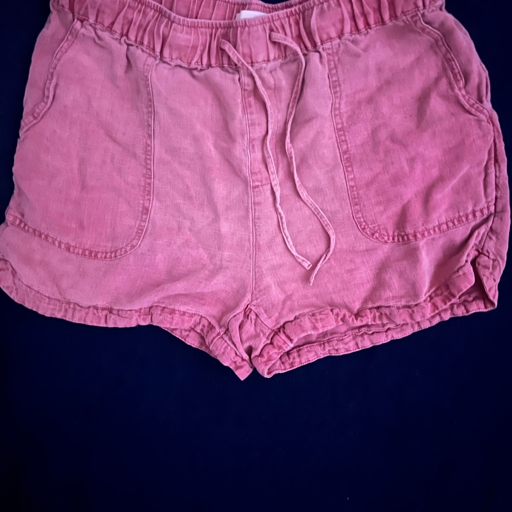 Cynthia Rowley Pink High Waist Shorts